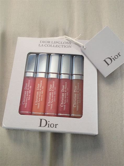 dior lipgloss set|christian dior lip gloss set.